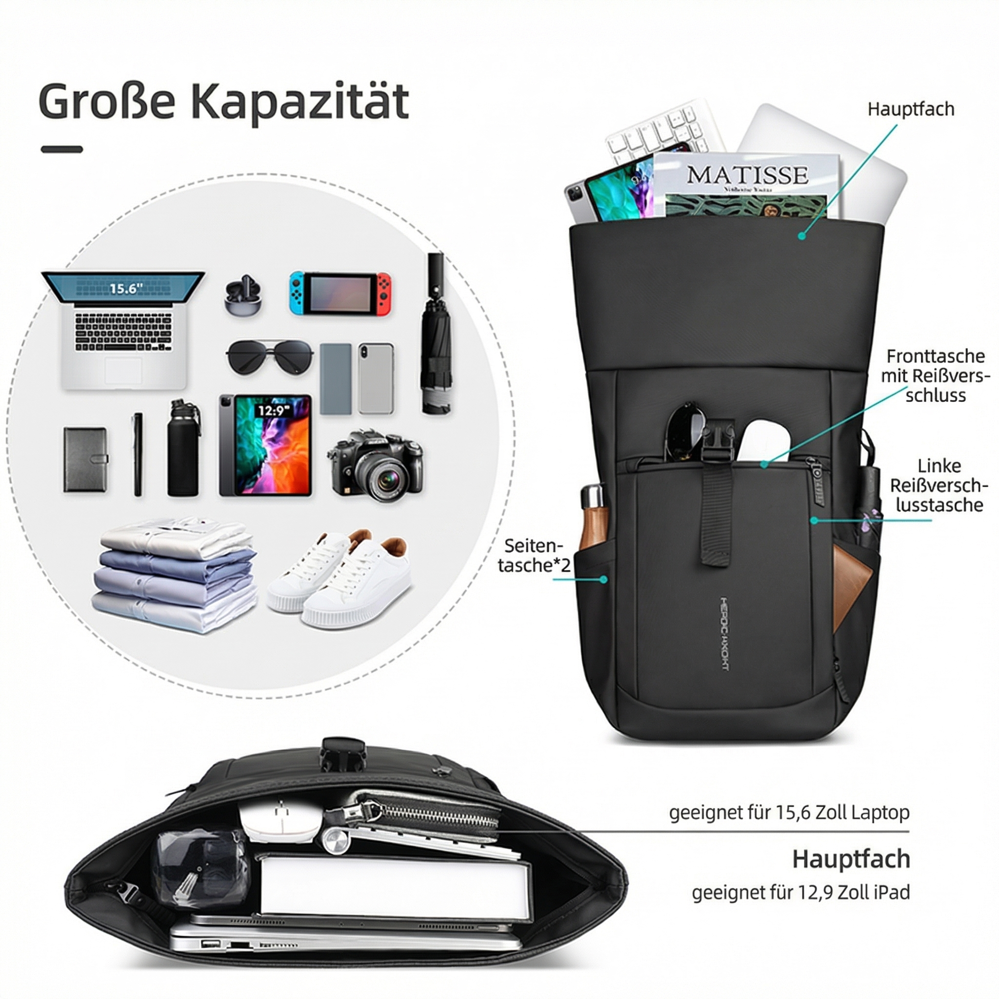 UrbanRoll Laptop Backpack