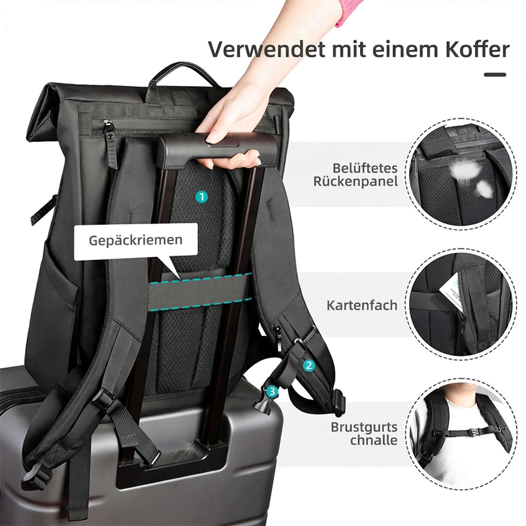 UrbanRoll Laptop Backpack