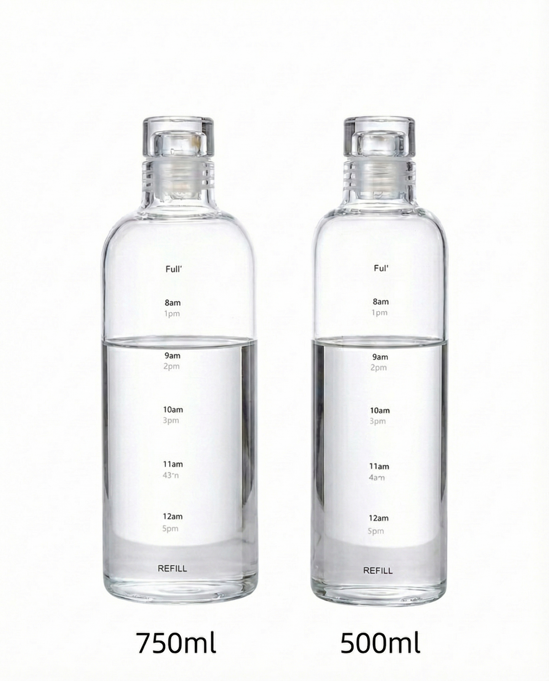 ClearSip Glass Water Bottle
